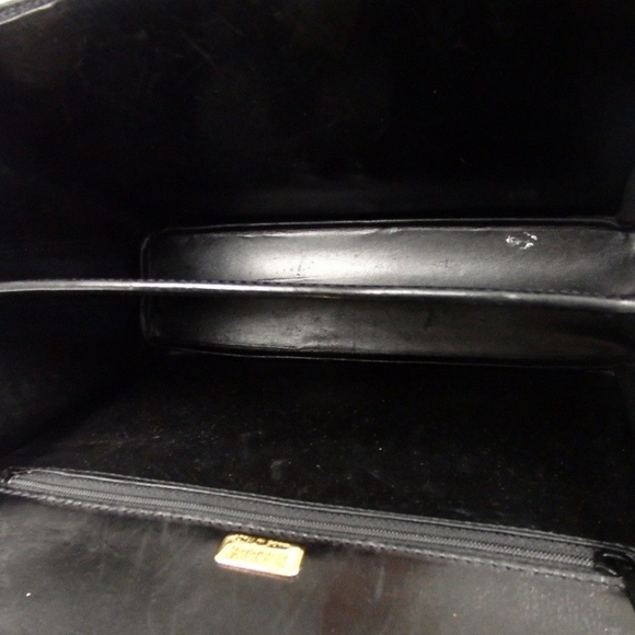 BALLY Black and gold Shoulder Bag Leather - Picture 4 of 6